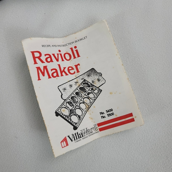 Vtg Beebo Ravioli Maker Villaware Classic Italian Kitchenware - Picture 6 of 13